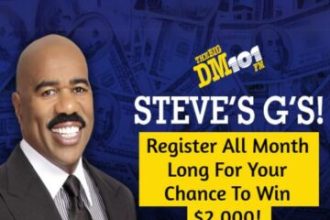 The Big DM Win Steve’s G’s Sweepstakes